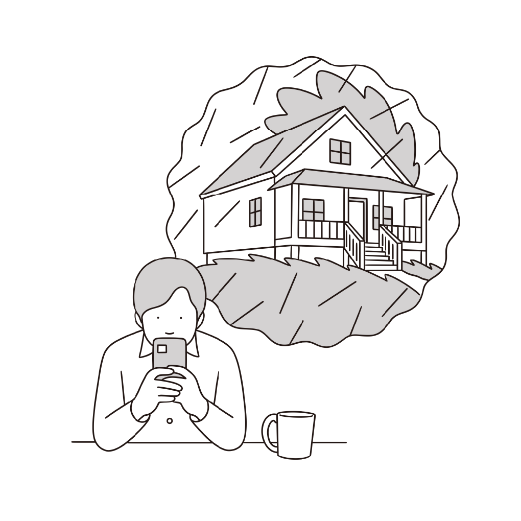 別荘や留守宅も、玄関前をスマホで確認