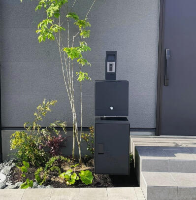 インターホンボックス、ポスト宅配ボックス、玄関に必要な機能をこれ1つに!