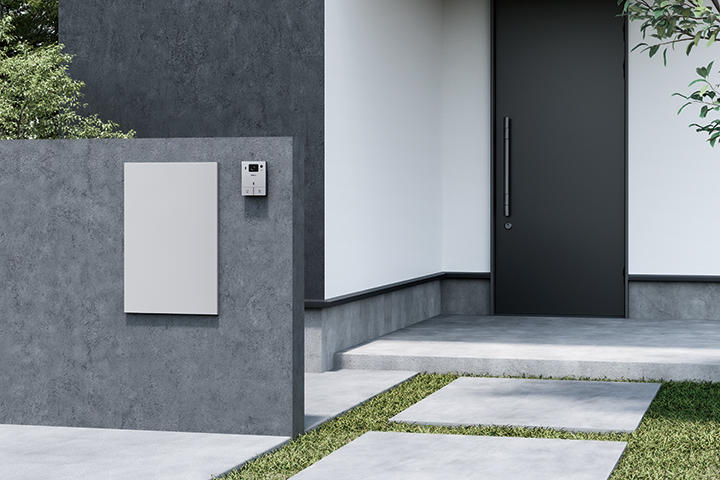 宅配ボックス 埋め込み型デザイン