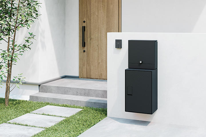 宅配ボックス壁付け型