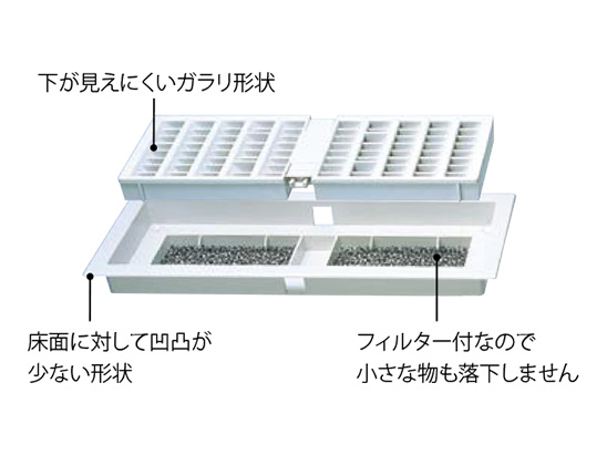 通気ガラリ KS-0402P | 屋内換気口 | 製品情報 | 株式会社ナスタ