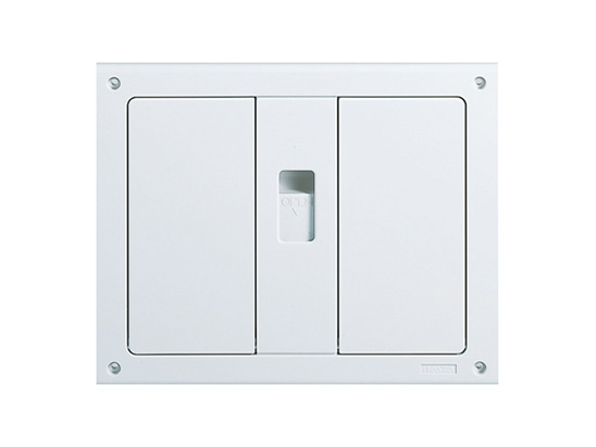 屋内換気口 樹脂／木枠留め用／プッシュタイプ／花粉除去用フィルター付 KS-6050PFK-SG | 木枠留め用換気口 | 製品情報 | 株式会社ナスタ